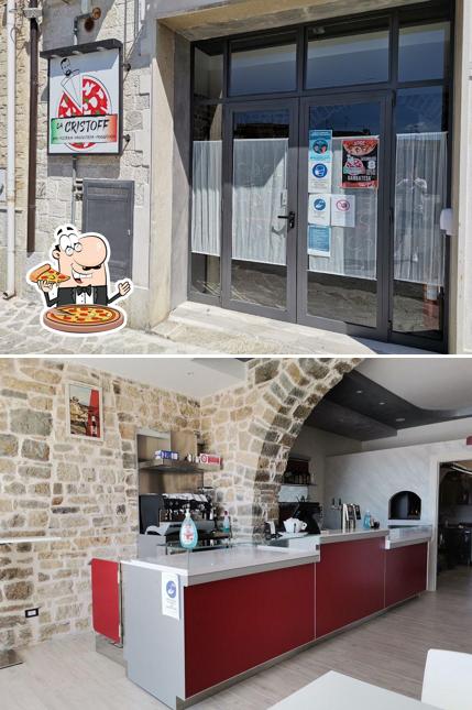 A Da Cristoff, puoi goderti una bella pizza