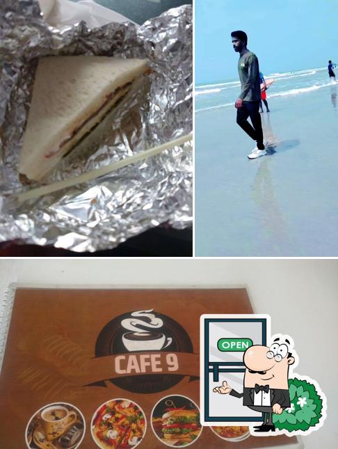 The exterior of CAFE 9