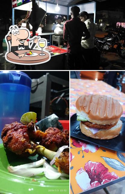 The restaurant's food and beverage
