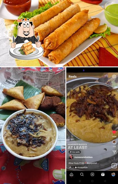 Spring rolls at Haleemwala