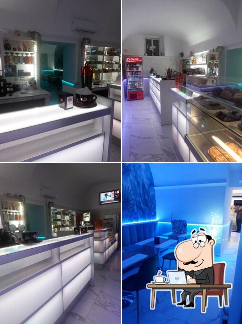 Tra le diverse cose da Marilyn Lounge Bar si possono trovare la interni e cibo