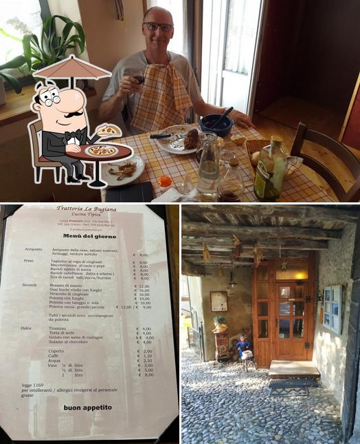 La immagine di esterno e interni da Trattoria La Bugiana