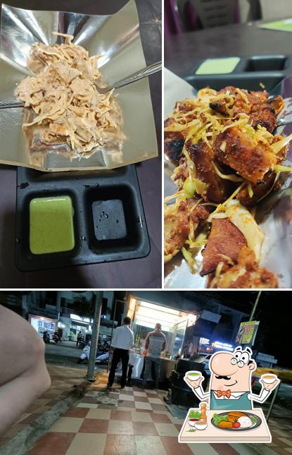 The restaurant's food and exterior