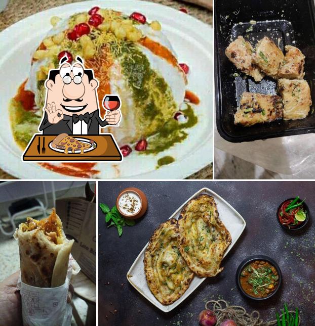 Order pizza at Street Foods By Punjab Grill