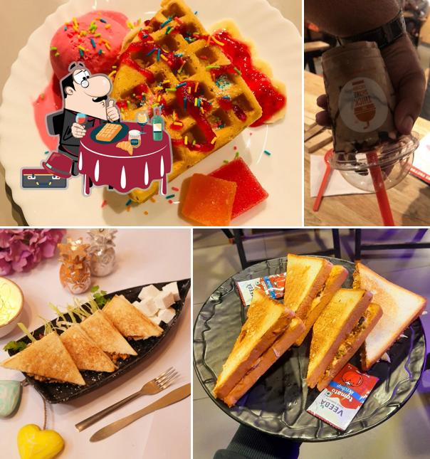 Waffles at Sugar & Spice