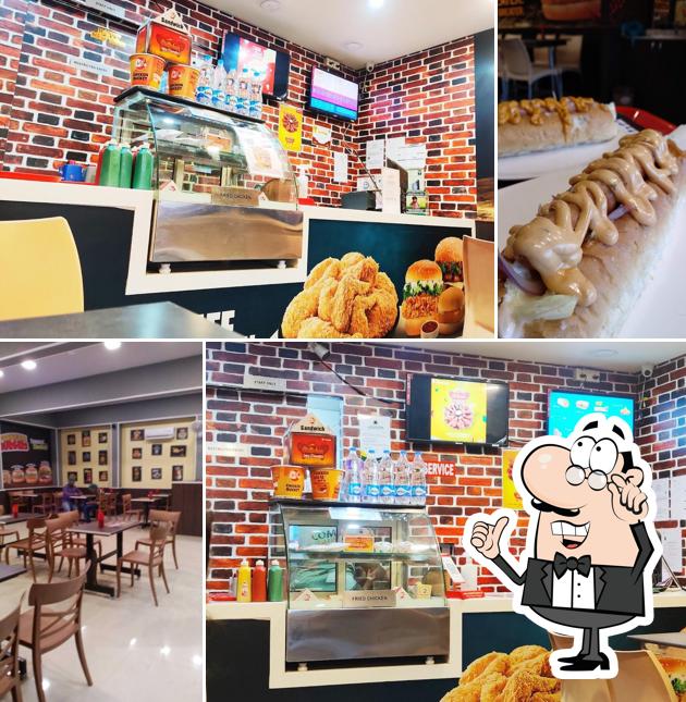 The interior of Meat & Eat - Ambur