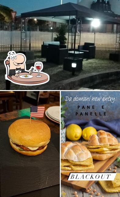 La immagine di cibo e interni da Blackout