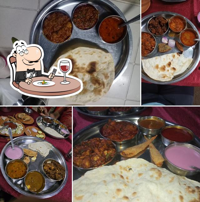 Meals at Morya Bhojanalaya, Sangli