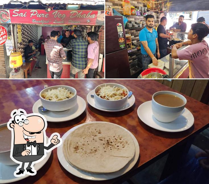 Check out how Sai Pure Veg Dhaba looks inside