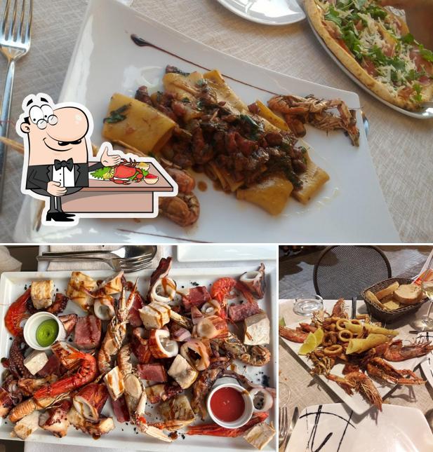 Prenditi la cucina di mare a Ristorante Pizzeria Aragon
