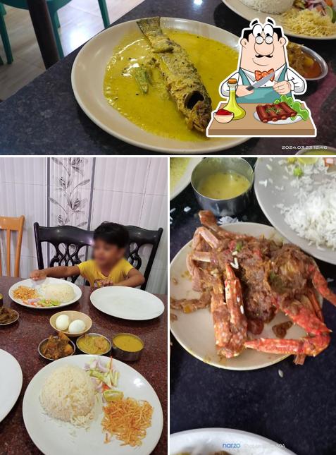 Baby back ribs at Utsab Hotel & Restaurant