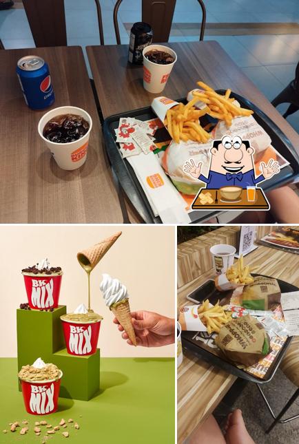 Platos en Burger King