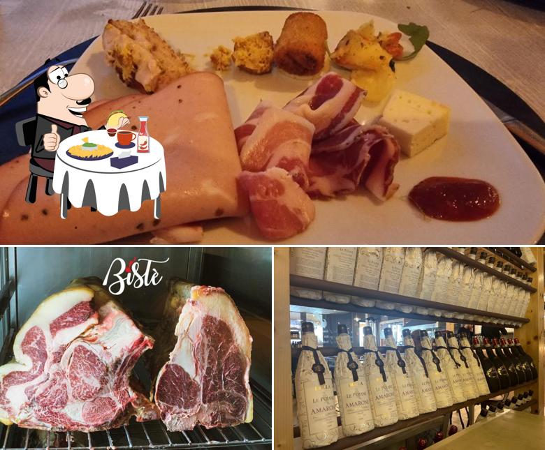 Piatto di formaggi al Biste' Ristorante Braceria