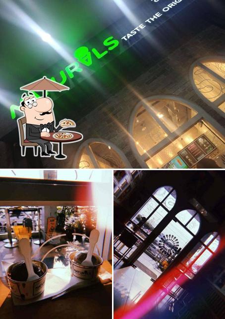 Among various things one can find exterior and interior at Naturals Raipur