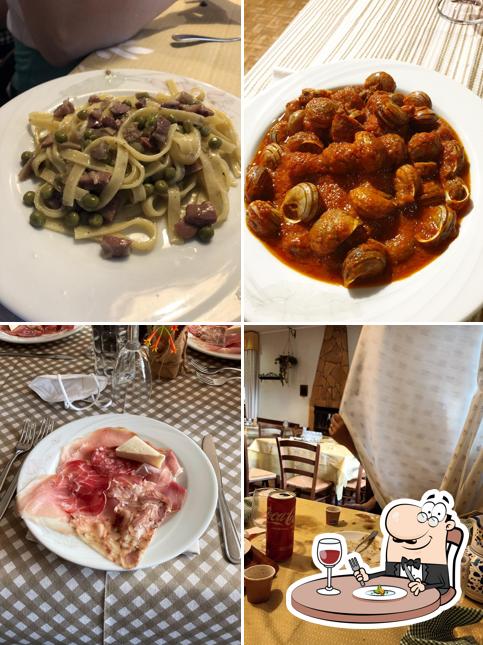 Tagliatelle al Ristorante "La Piazzetta"