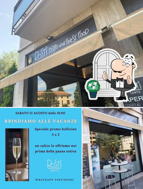 Gli esterni di Rostì Cantù Bistrò & Finest Food