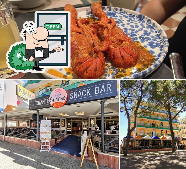 Gli esterni di Sunrise Ristorante-Snack Bar