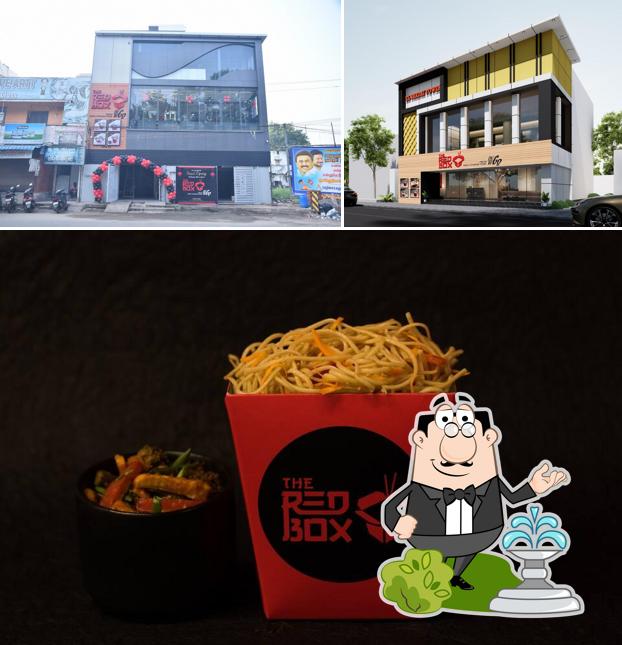 The Red Box is distinguished by exterior and food