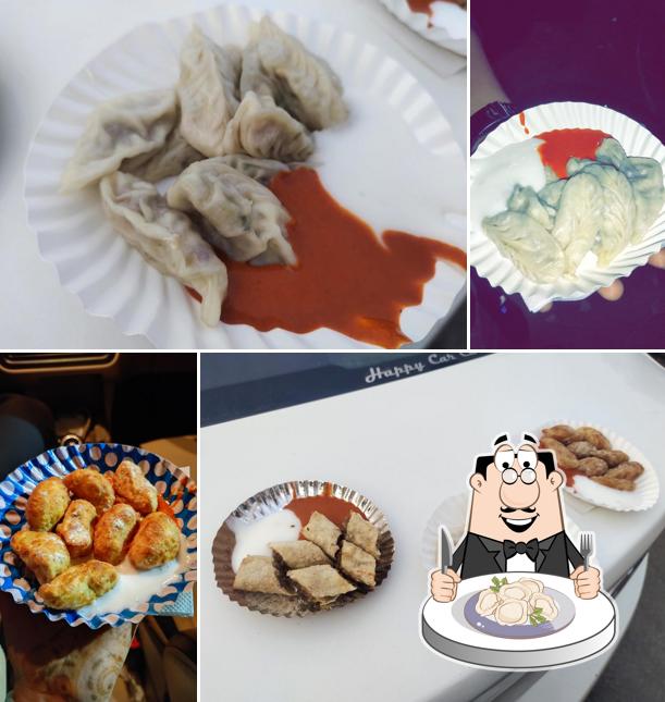 Dumplings at Darjeeling Special Momos