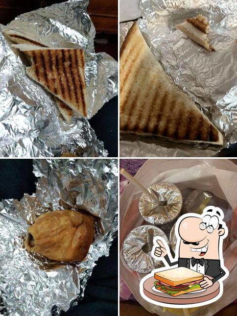 Grilled cheese sandwich at Tea Junction