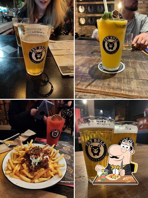 Comida em Fat Bull Tap House (Bar e Restaurante)