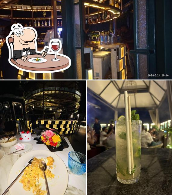 The restaurant's food and interior