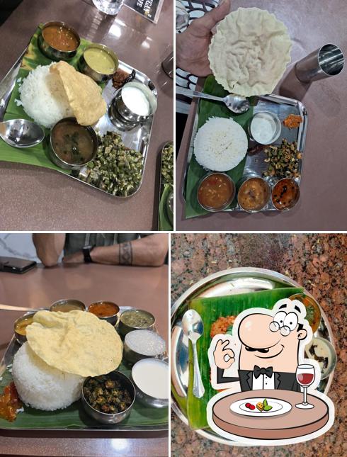 Food at Murugan Cafe