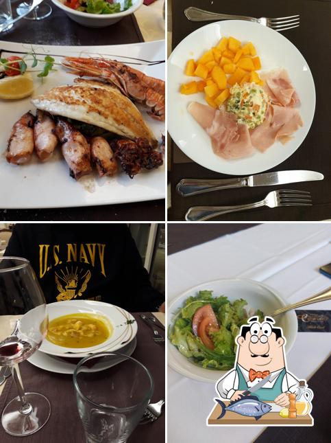 Salmone grigliato al Casino & Hotel & Restaurant Admiral Škofije
