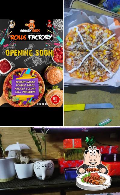 Hungry birds ROLL'S FACTORY vizag is distinguished by food and beverage