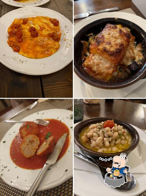 Platti al Osteria La Chitarra