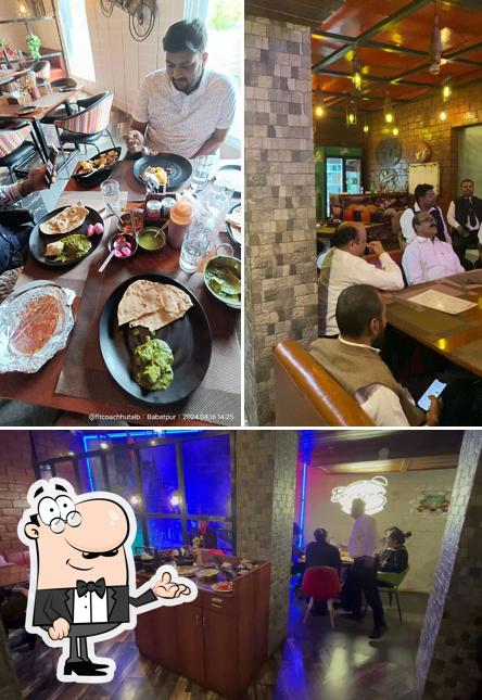 Take a seat at one of the tables at Simply Benares