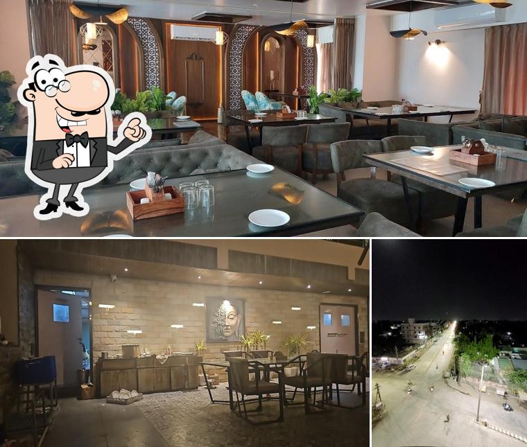 Sky lounge is distinguished by interior and exterior
