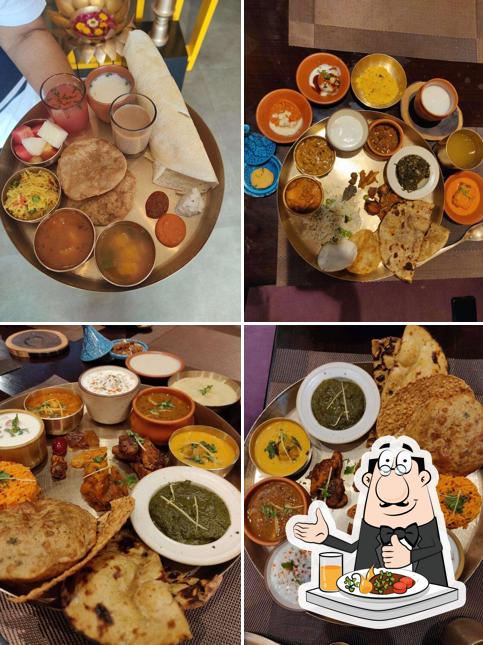 Meals at VARR Temple Food of India - Artisanal Thali Experience
