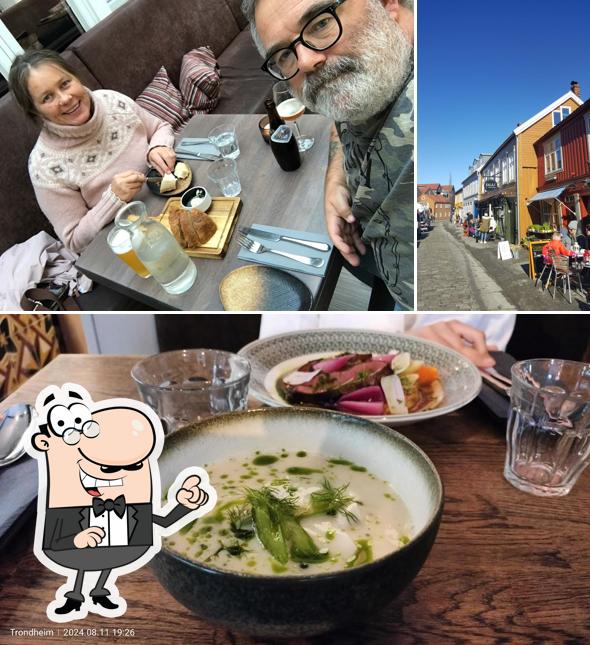 Take a seat at one of the tables at Kalas & Canasta