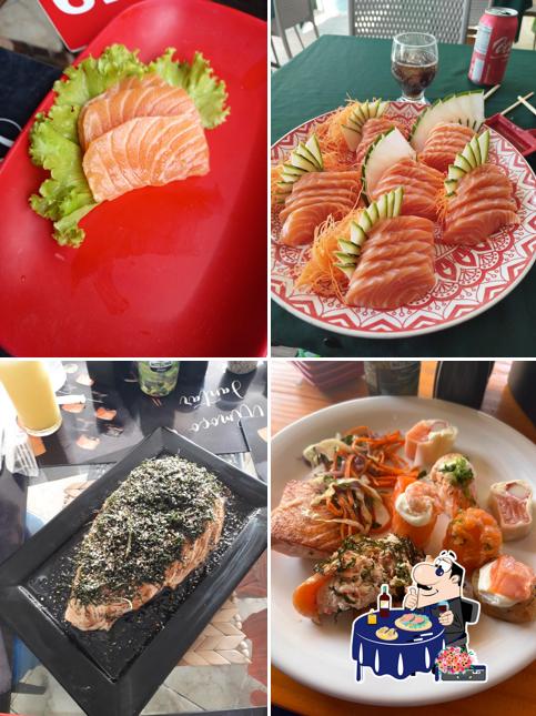 Sashimi em Kobe Sushi Bar