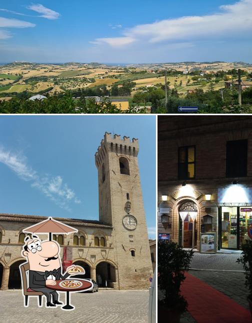 Puoi goderti l'aria fresca dal dehors di Montelupone Bed & Breakfast