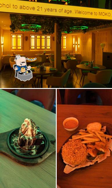 The restaurant's food and interior