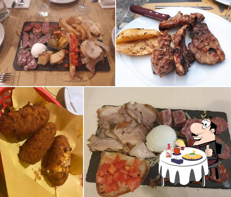 Piatto di formaggi al 'Na Fraschetta