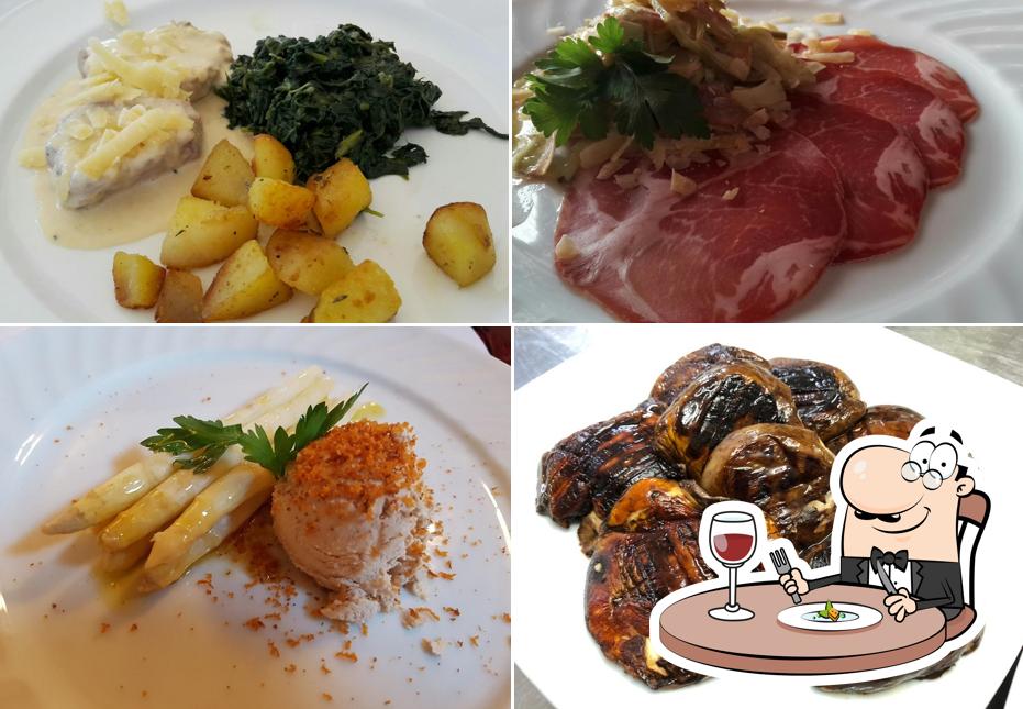 Platti al Ristorante La Panoramica