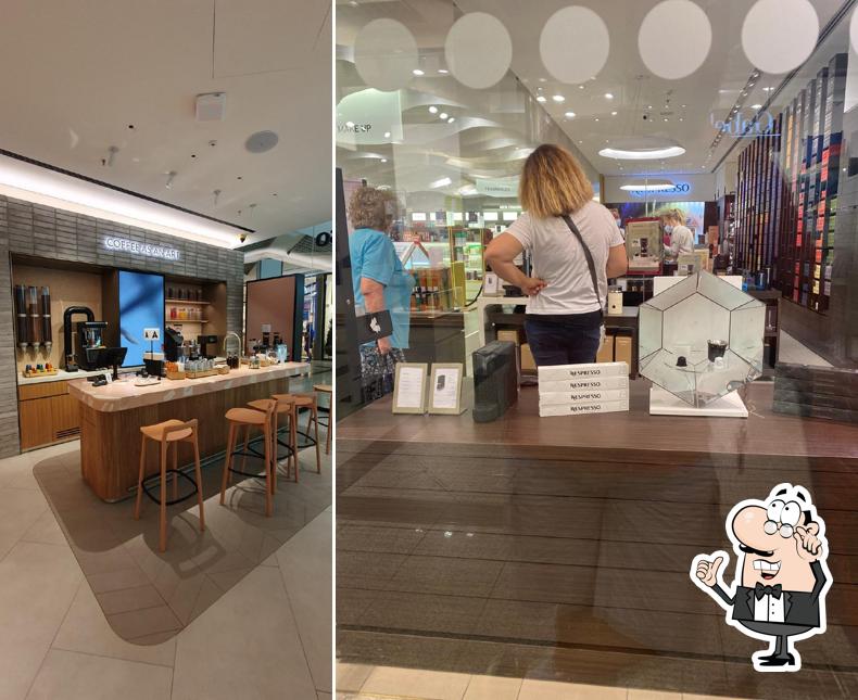 Gli interni di Boutique Nespresso Torino Grugliasco