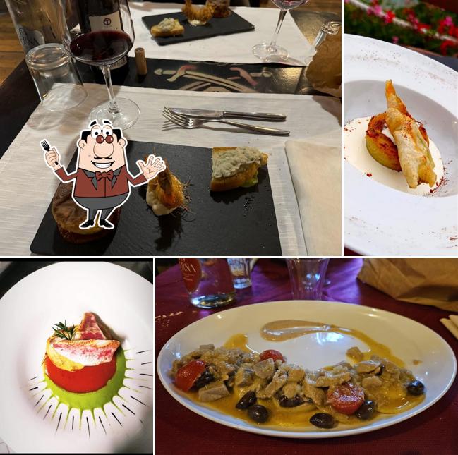 Platti al Ristorante "Il Covo"