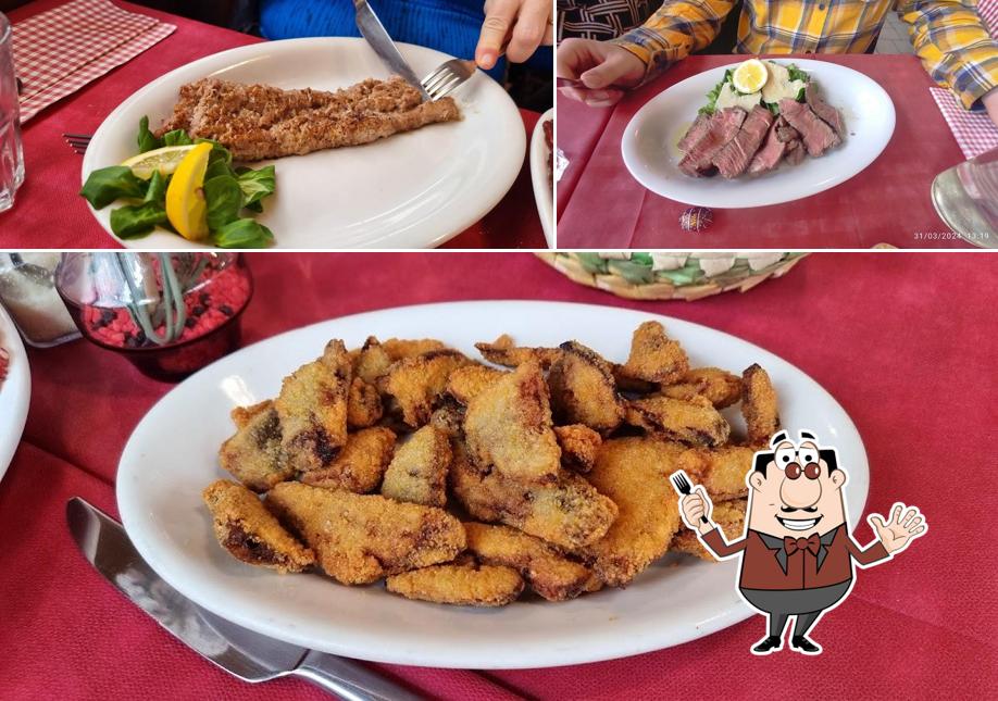 Cibo al Ristorante La Tana del Capriolo