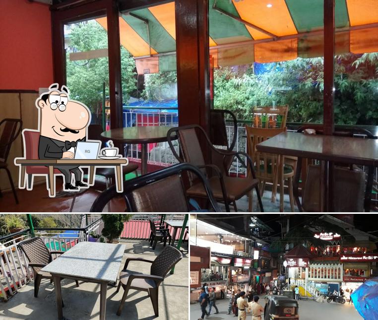 Take a seat at one of the tables at Nick's Italian Kitchen