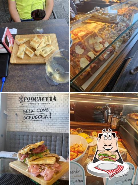 Club sandwich al Foocaccia Food & Drink