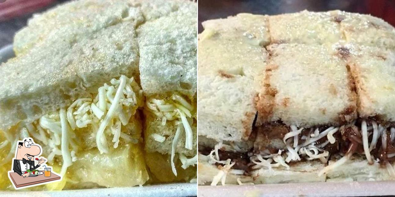 Pulled pork sandwich at King Fast Food