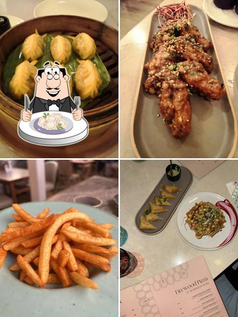 Dumplings at Orah Brew Garden