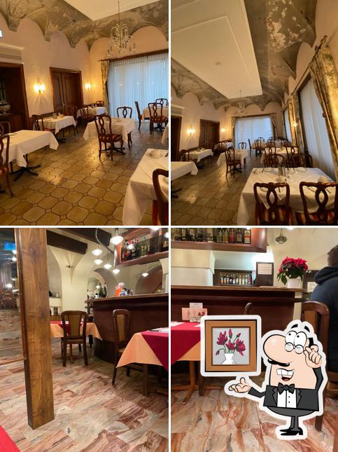 Gli interni di Ristorante dell'Angelo