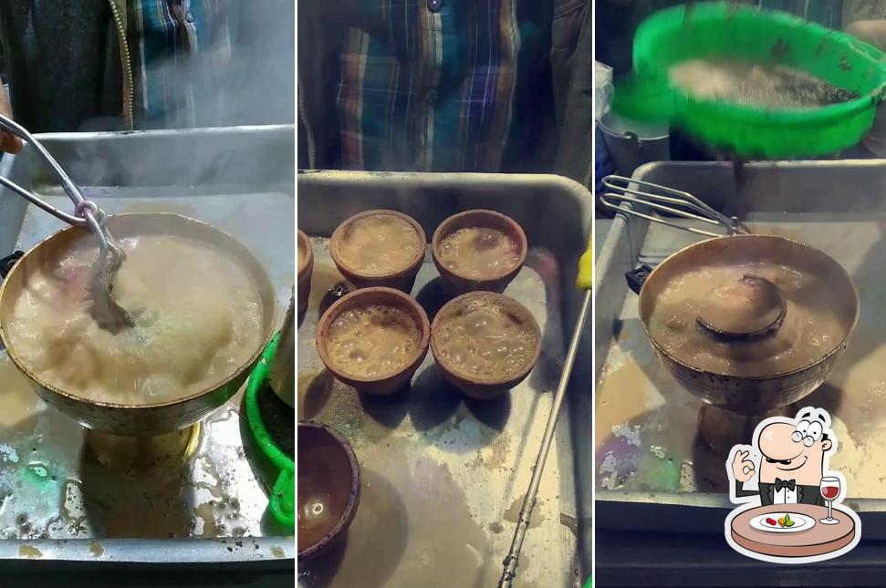 Food at Tandoori tea point taza dairy