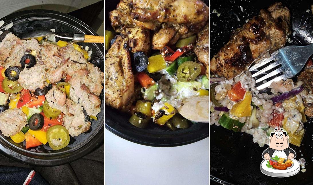 Food at WeFit - Protein Bowls, Salads & Sandwiches