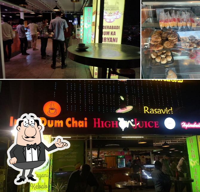 Check out how Irani Dum Chai looks inside